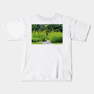 Sunflower Garden Kids T-Shirt